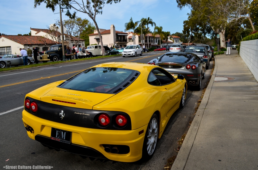 There were so many Ferrari's rolling around, I could barely take pictures of them all.